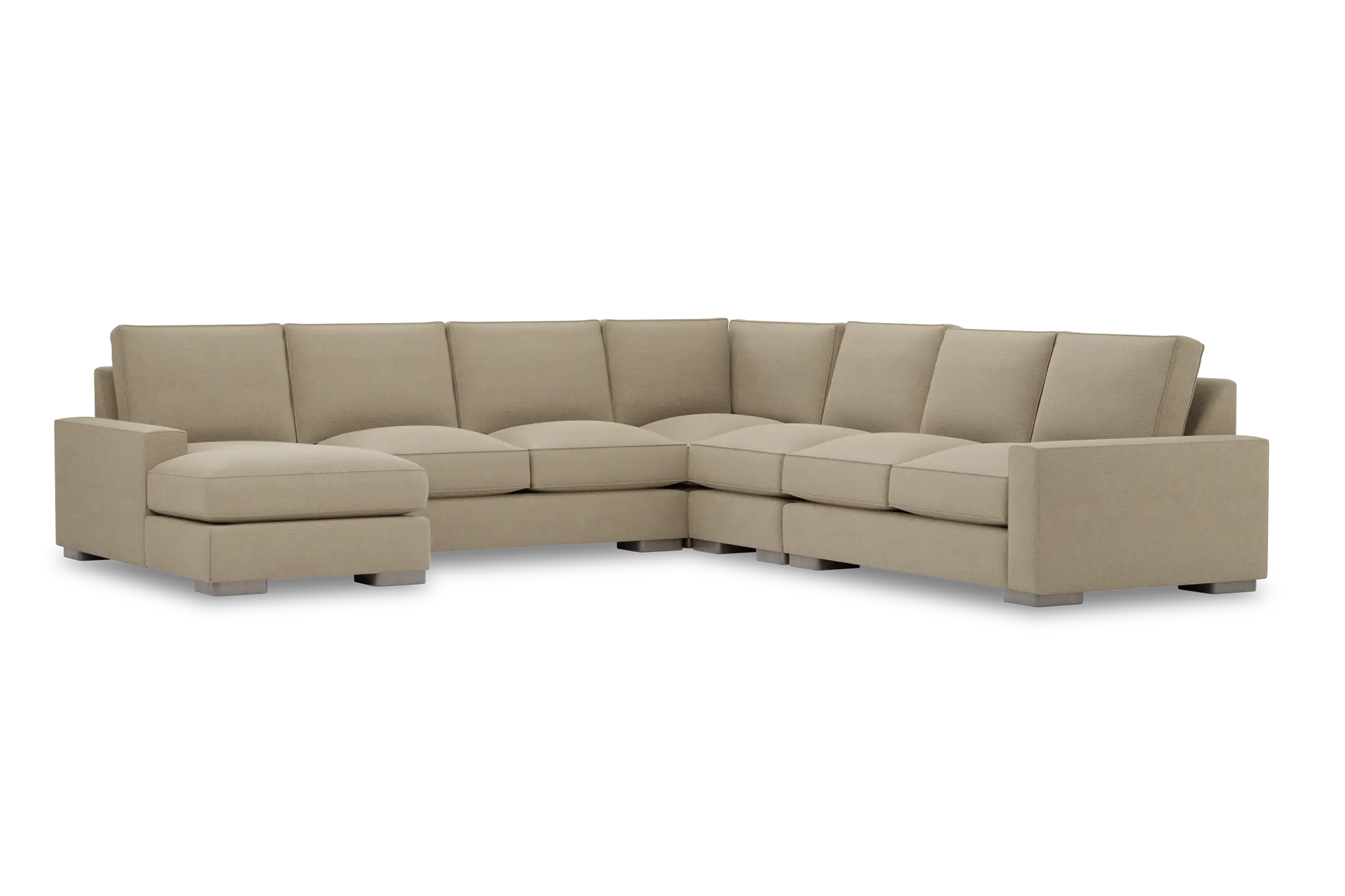 Edgewater Elite Taupe Large Left Chaise Sectional Edgewater Elite Taupe Large Left Chaise Sectional