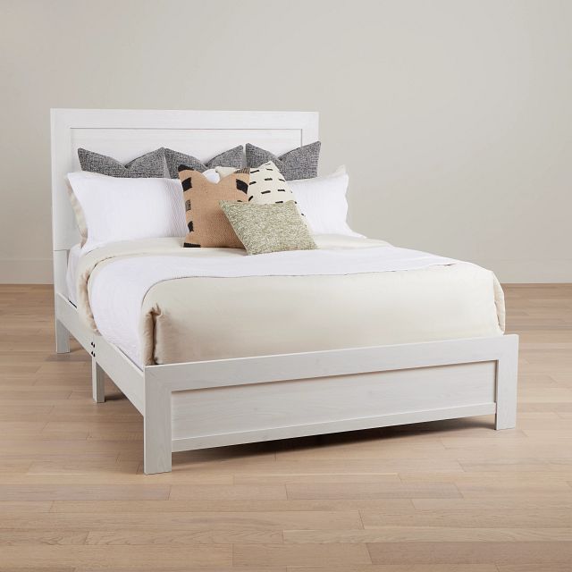 Ollie White Panel Bed