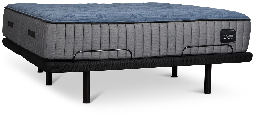 Kevin Charles By Sealy Reserve Lux Ultra Plush Plus Adjustable Mattress Set