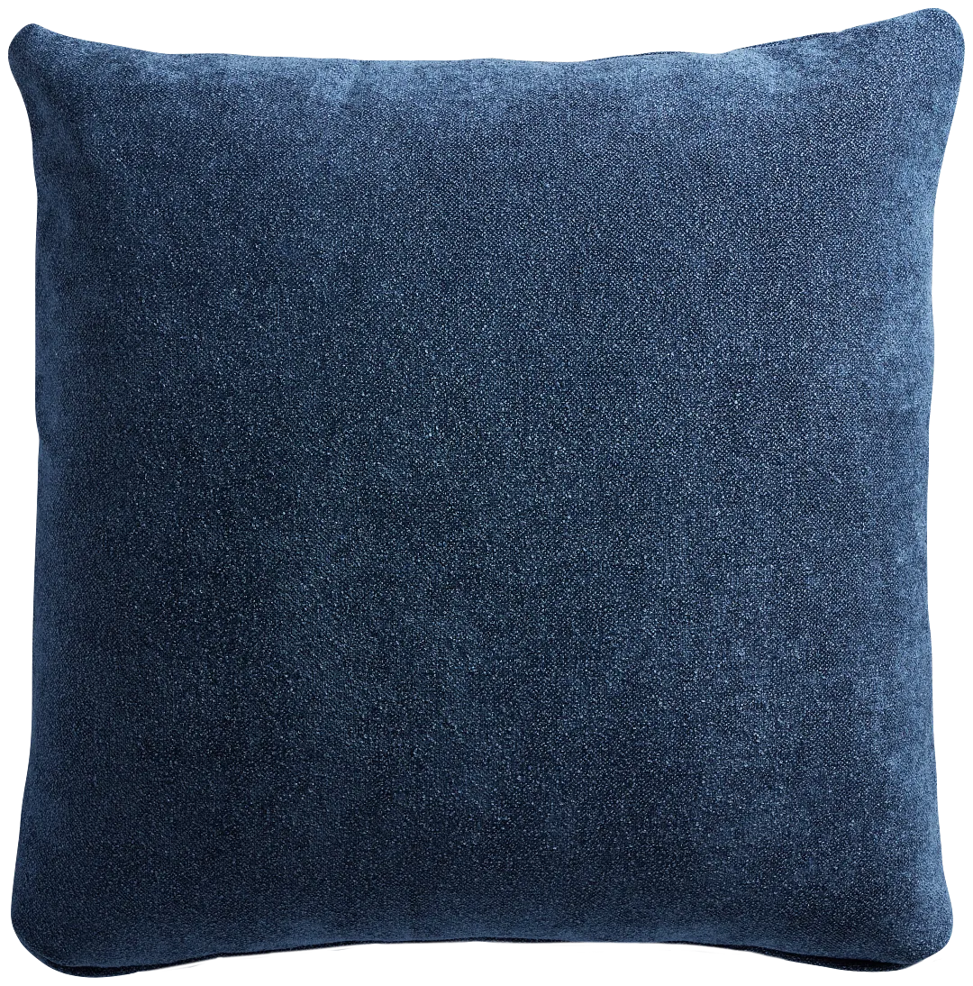 Eden Dark Blue 22" Accent Pillow