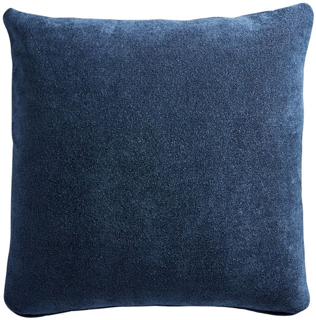 Eden Dark Blue 22" Accent Pillow