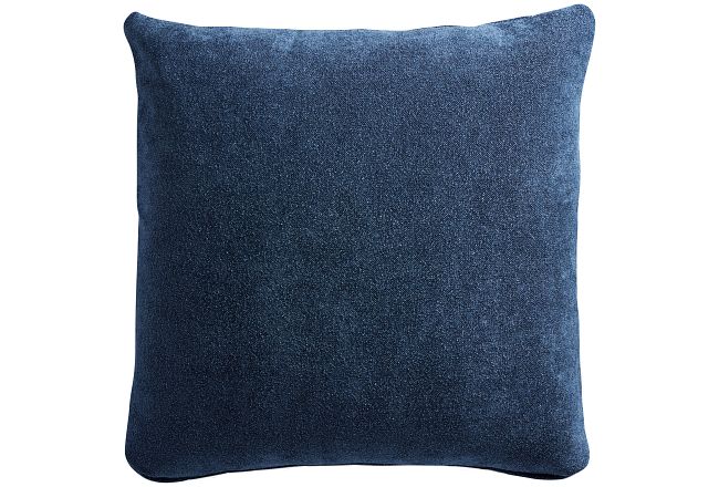 Eden Dark Blue 22" Accent Pillow