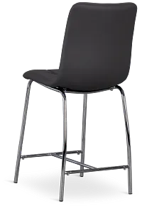 Vienna Dark Gray 24" Upholstered Barstool