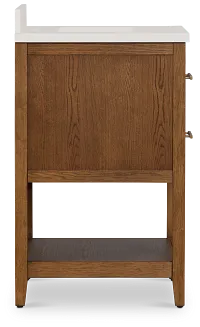 Alden Mid Tone 24" Single Bathroom Vanity
