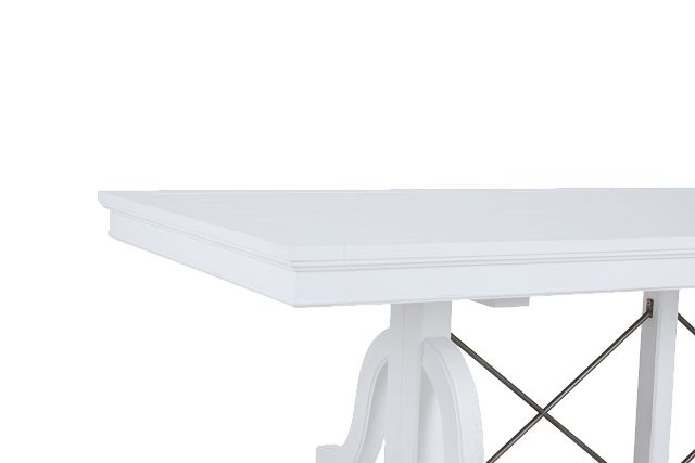 heron cove white trestle table