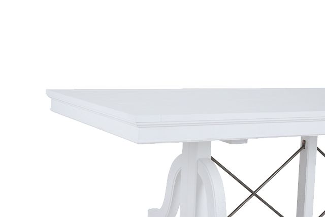 Heron Cove White Trestle Table (6)
