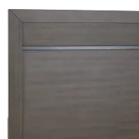 Zurich Gray Panel Headboard