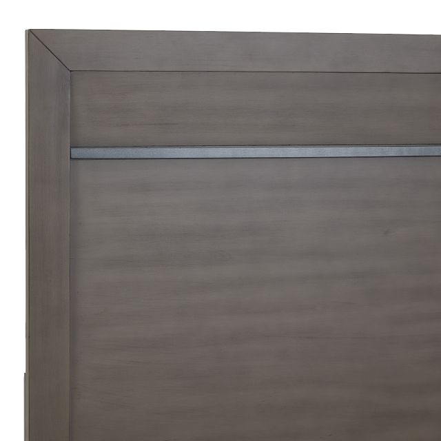 Zurich Gray Panel Headboard
