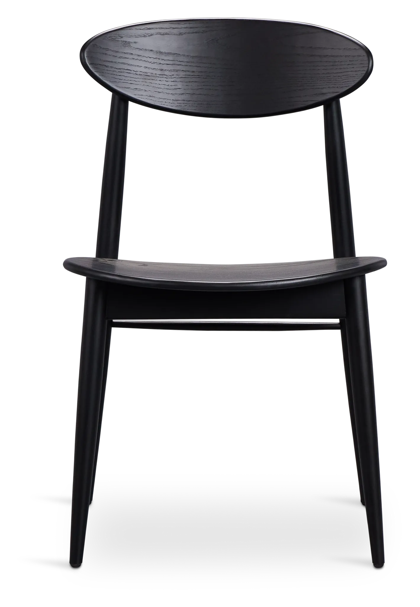 Brisbane Black Wood Side Chair