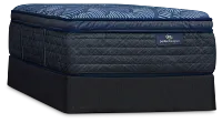 Serta Perfect Sleeper Cobalt Calm Plush Mattress Set