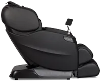 Qi Se Duo Black Micro Massage Chair