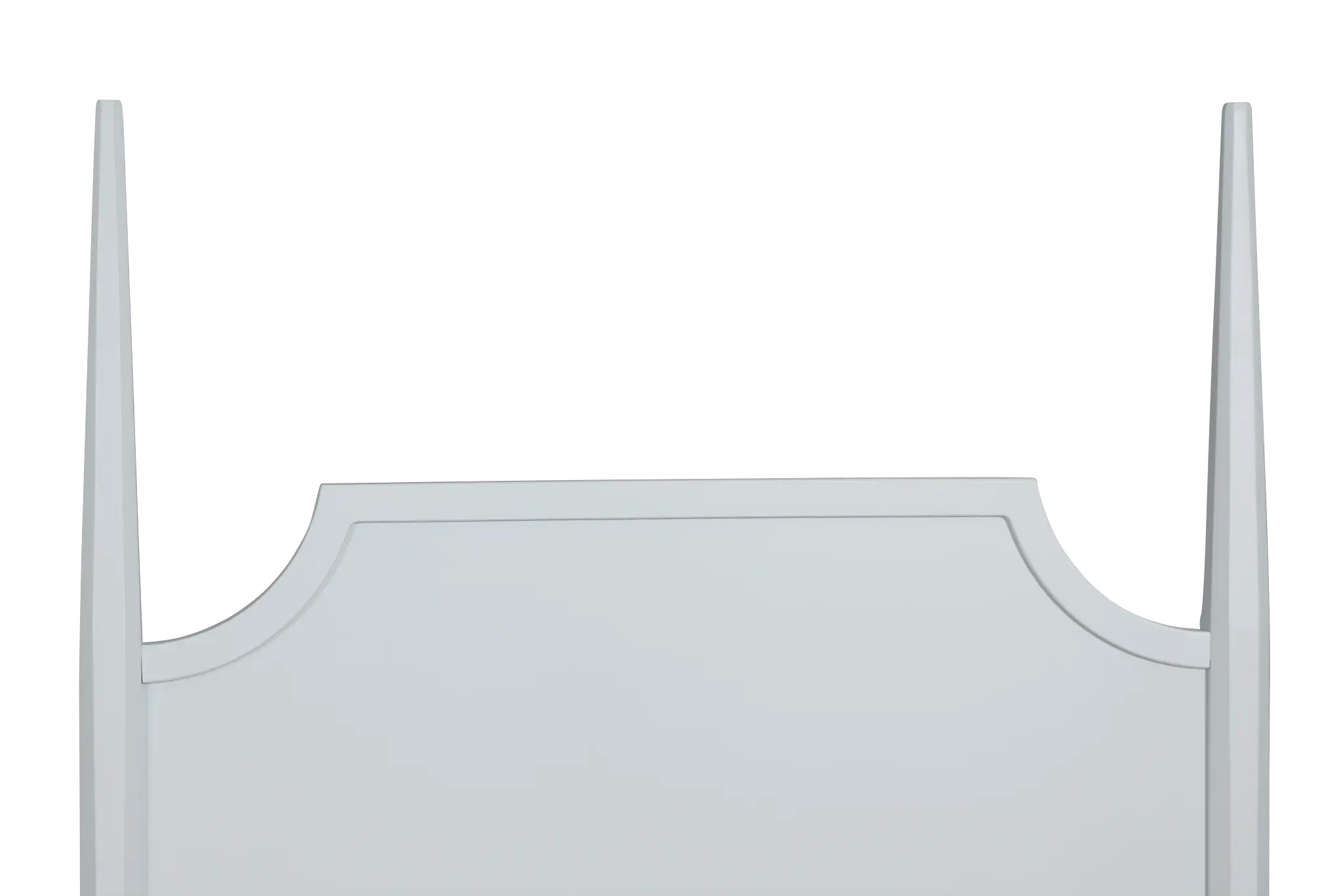 Carolina Light Blue Poster Bed Carolina Light Blue Poster Bed