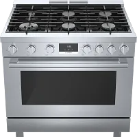 Bosch 800 Series Stainless Steel 36" Gas Range