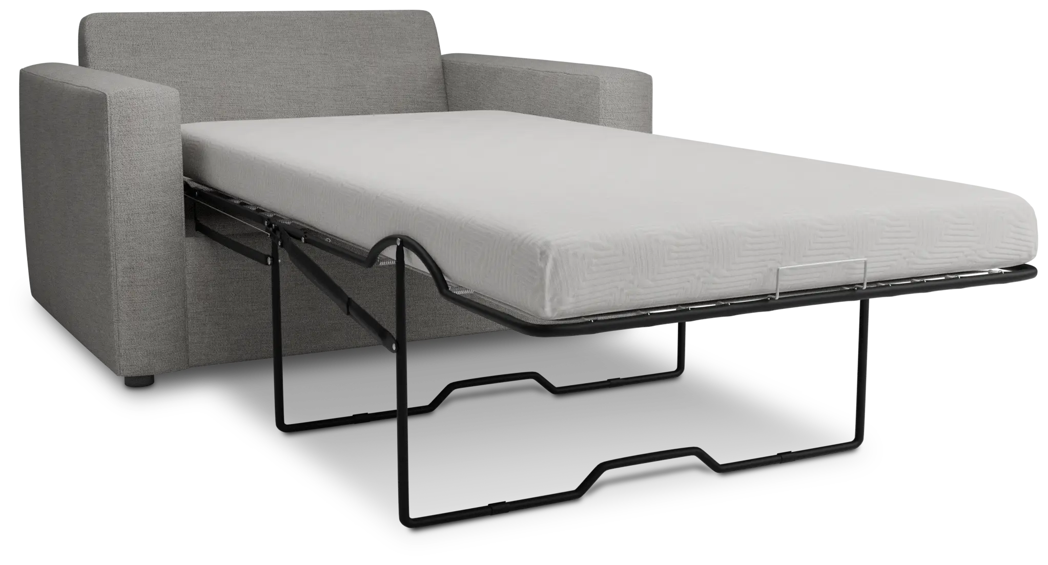 Siesta Maguire Gray Fabric Cooling Memory Foam Sleeper Siesta Maguire Gray Fabric Cooling Memory Foam Sleeper