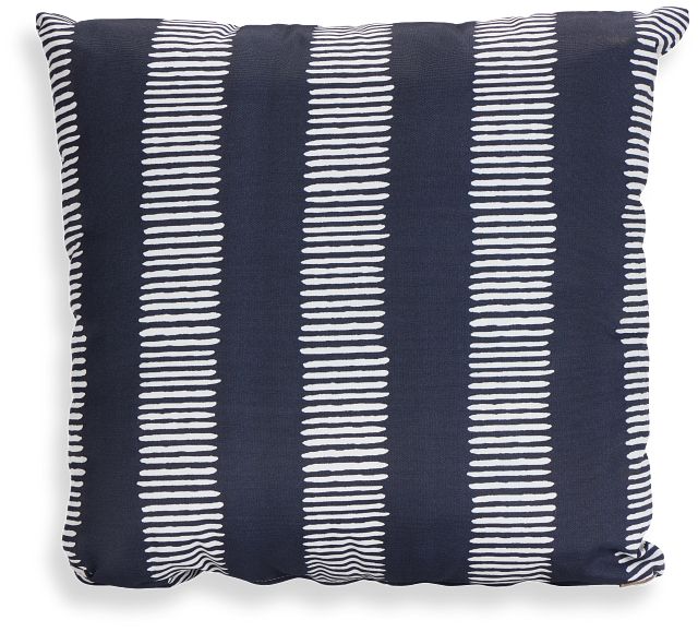 Dash Navy 20" Indoor/outdoor Accent Pillow