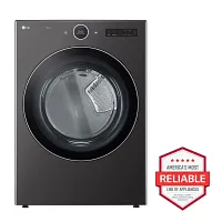 Lg 6701 Series Black Front Load Gas Dryer