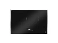 Bertazzoni Black Glass Tft Display & Metal Frame Stainless Steel 30" Induction Cook Top