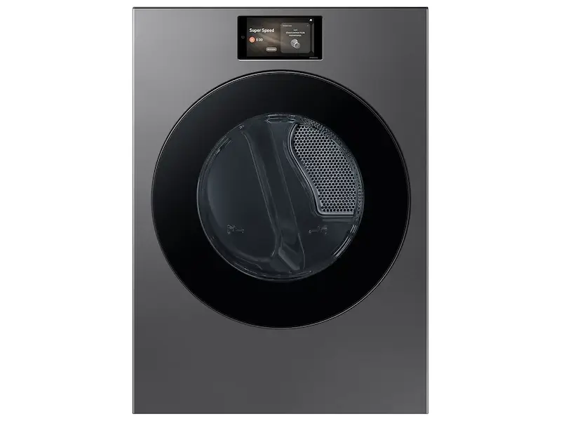 Samsung Bespoke Series Steel Front Load Gas Dryer Samsung Bespoke Series Steel Front Load Gas Dryer