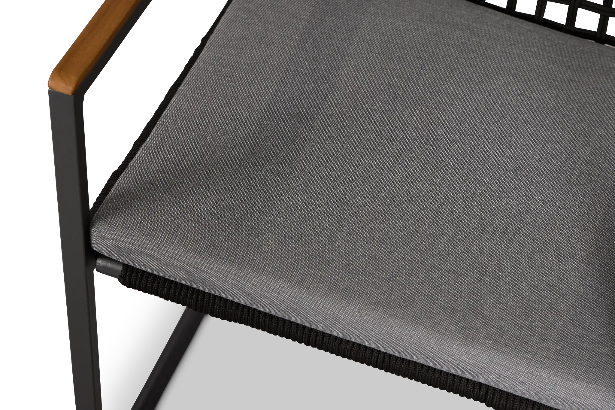 Sunrise Dark Gray Teak Arm Chair Sunrise Dark Gray Teak Arm Chair