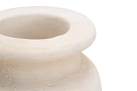 Elza White 6" Vase