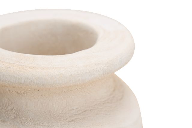 Elza White 6" Vase