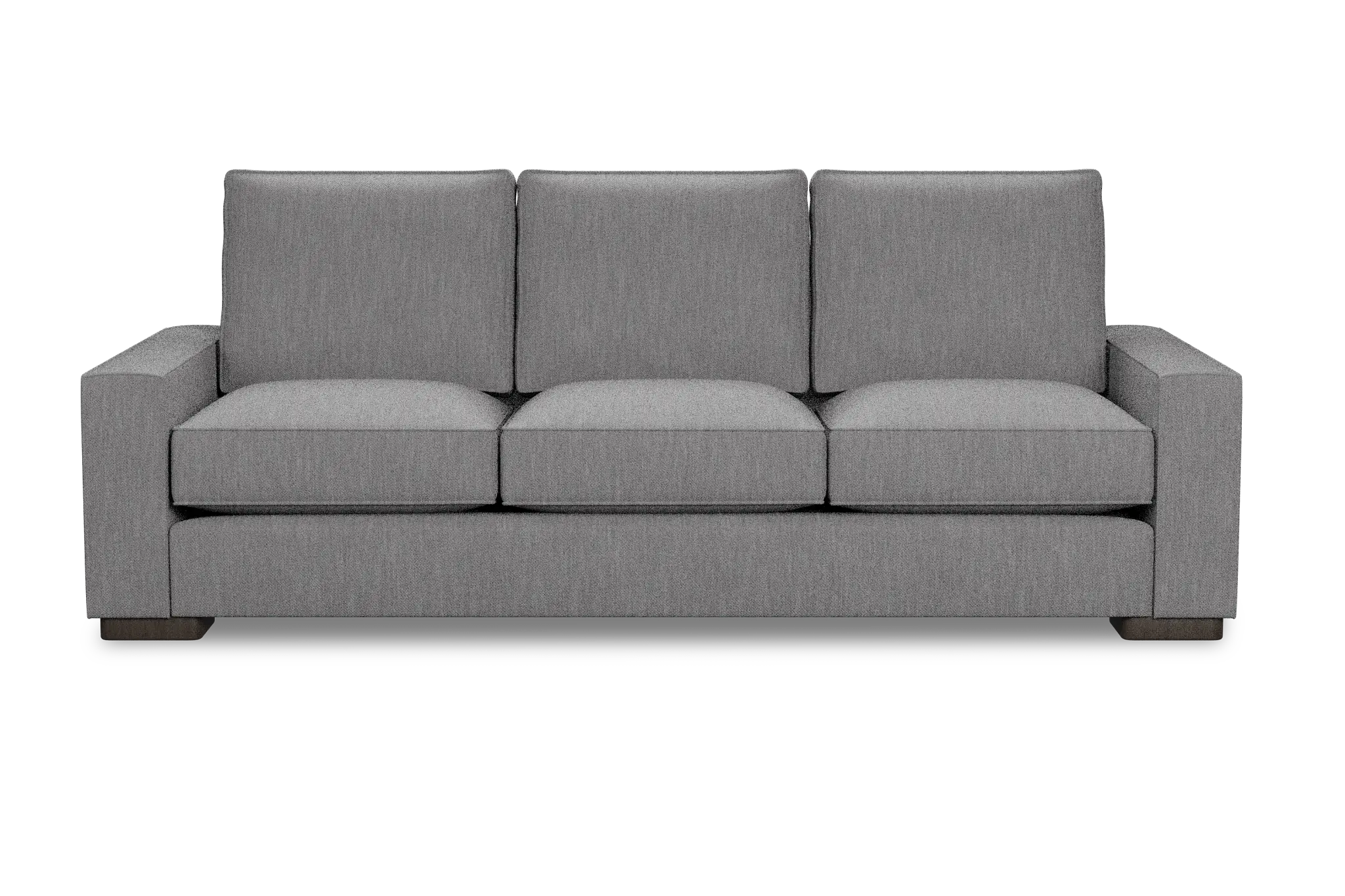 Edgewater Revenue Gray 96" Sofa W/ 3 Cushions Edgewater Revenue Gray 96" Sofa W/ 3 Cushions