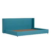 Captiva Elite Teal 48" Upholstered Shelter Bed