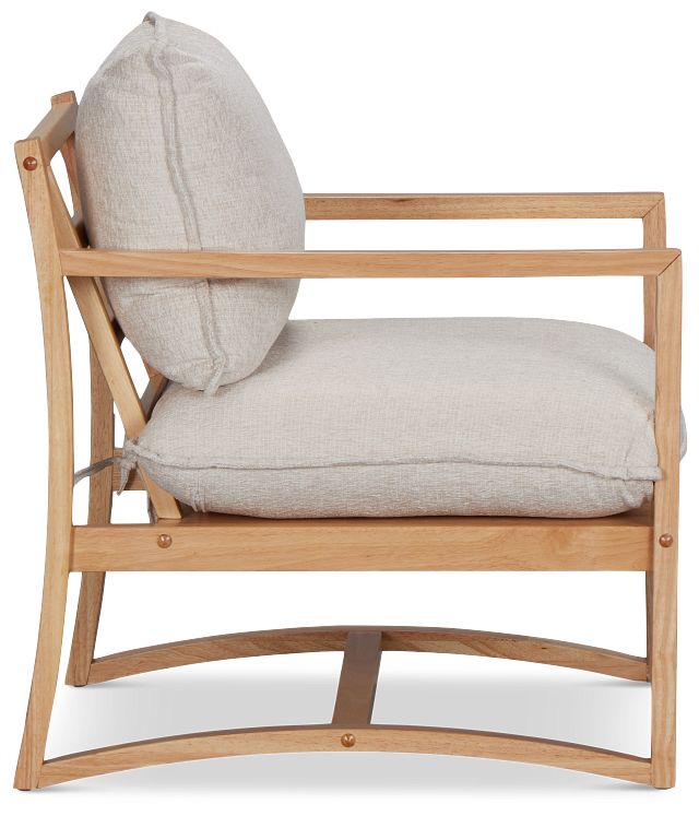 Kento Ivory Accent Chair