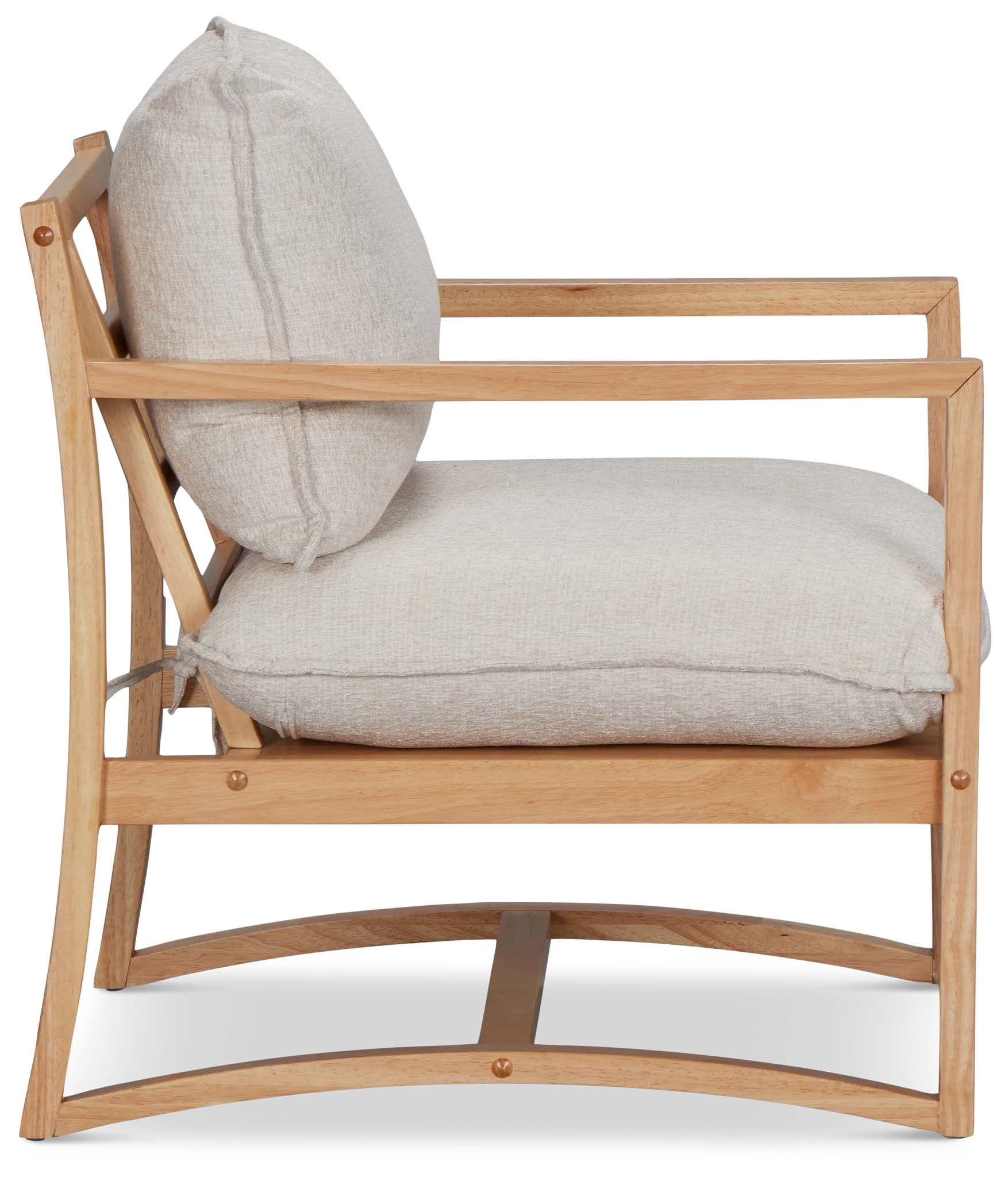 Kento Ivory Accent Chair