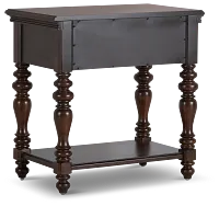 Savannah Dark Tone 1-drawer Nightstand