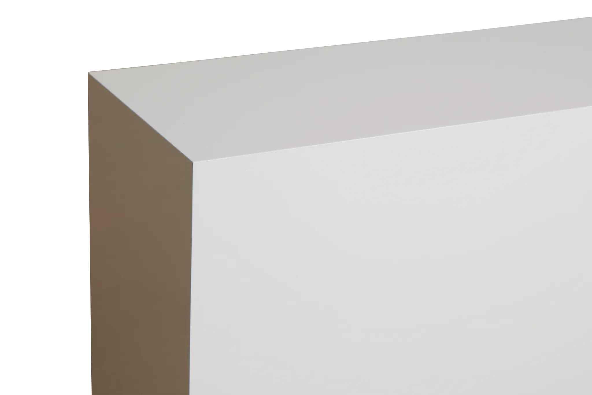 Camila White Rect Sofa Table