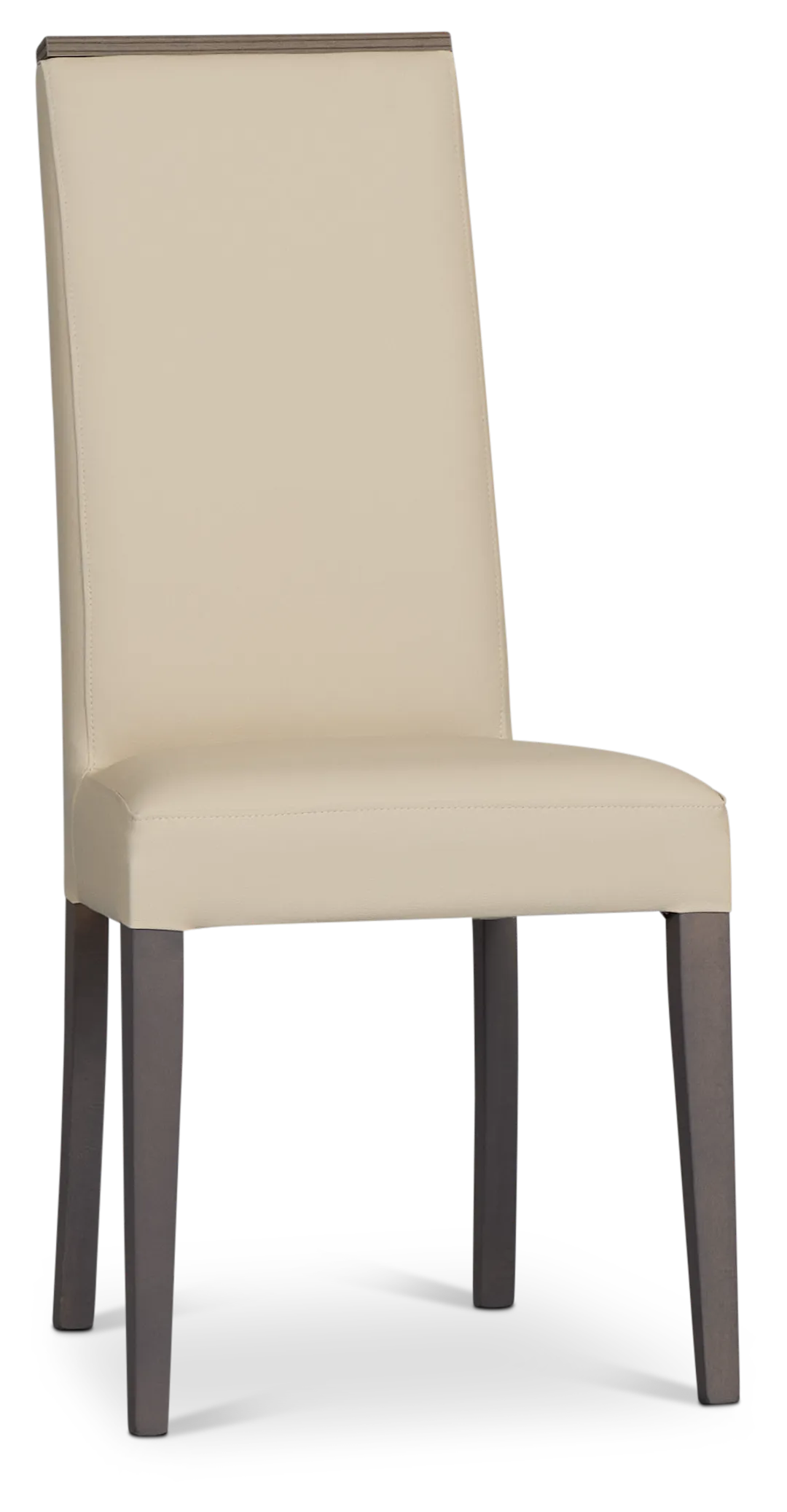 Sienna Beige Lthr/vinyl Upholstered Side Chair