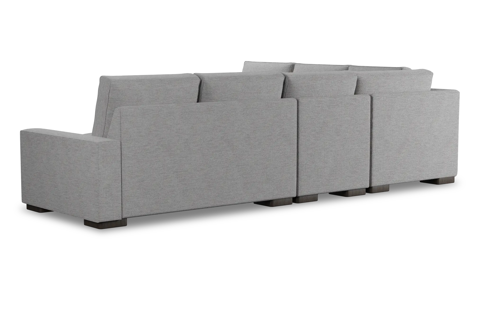 Edgewater Maguire Gray Medium Two-arm Sectional Edgewater Maguire Gray Medium Two-arm Sectional