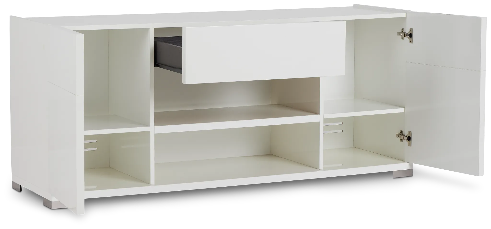 Santino 65" White Tv Stand
