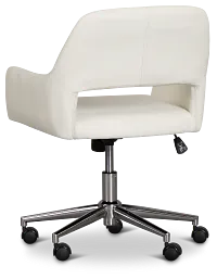 Hadley White Desk Chair