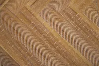 Joplin Light Tone Extension Rectangular Table & 4 Upholstered Chairs