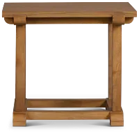 Provo Mid Tone Rectangular End Table