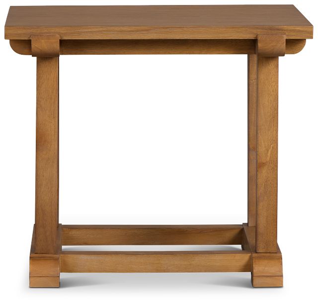 Provo Mid Tone Rectangular End Table