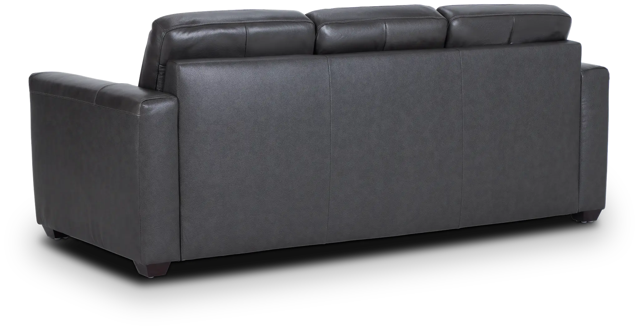 Lane Dark Gray Lthr/vinyl Sofa Lane Dark Gray Lthr/vinyl Sofa