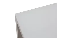 Lisbon3 White End Table