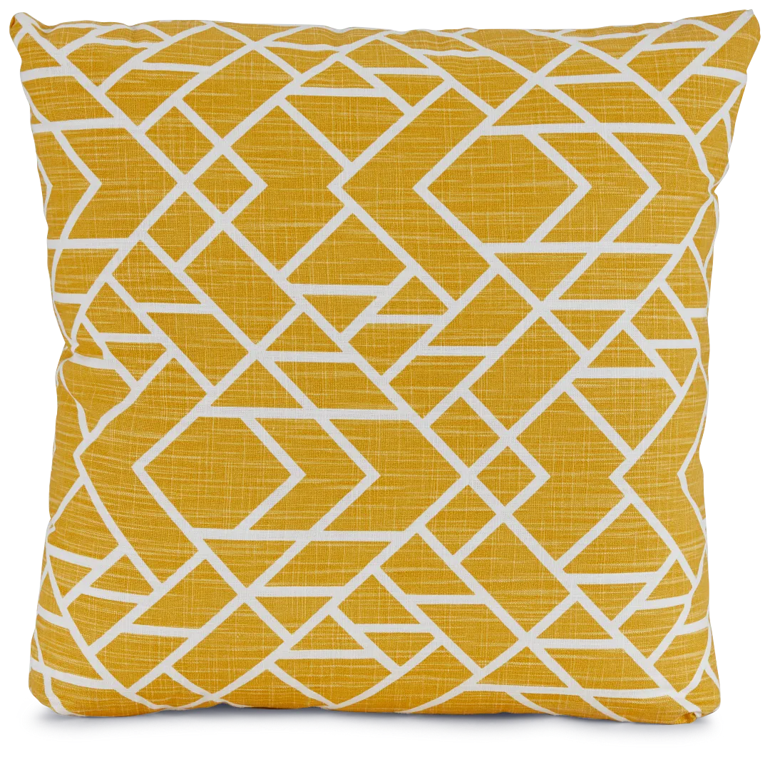 Alpine Yellow 18" Accent Pillow