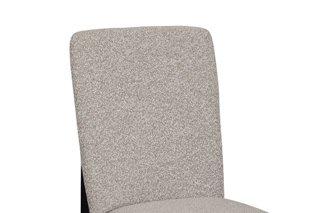 Modesto Black Upholstered Side Chair