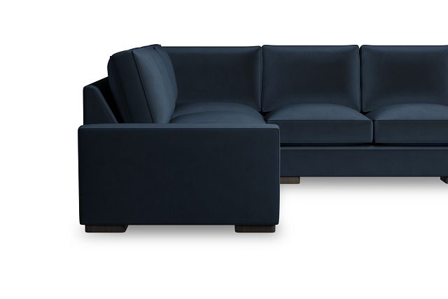 Edgewater Joya Dark Blue Medium Right Chaise Sectional