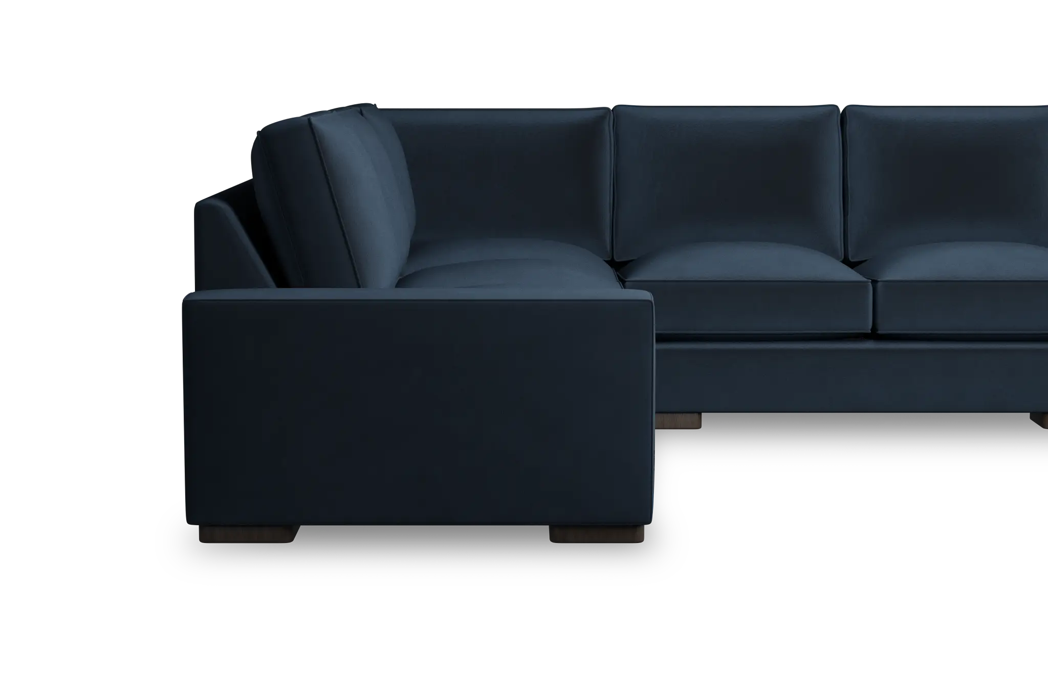 Edgewater Joya Dark Blue Medium Right Chaise Sectional Edgewater Joya Dark Blue Medium Right Chaise Sectional