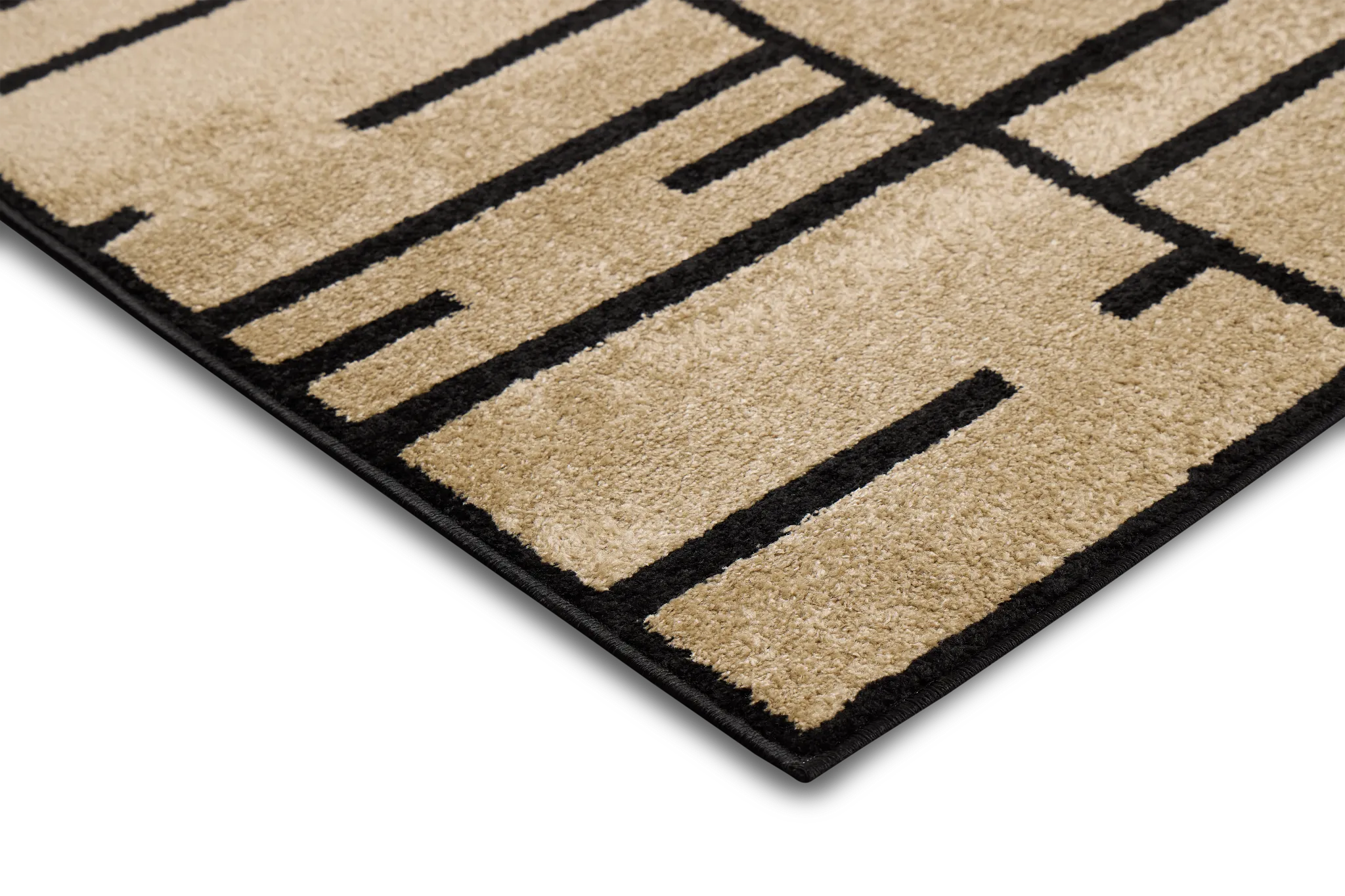 Dani Black 5x7 Area Rug