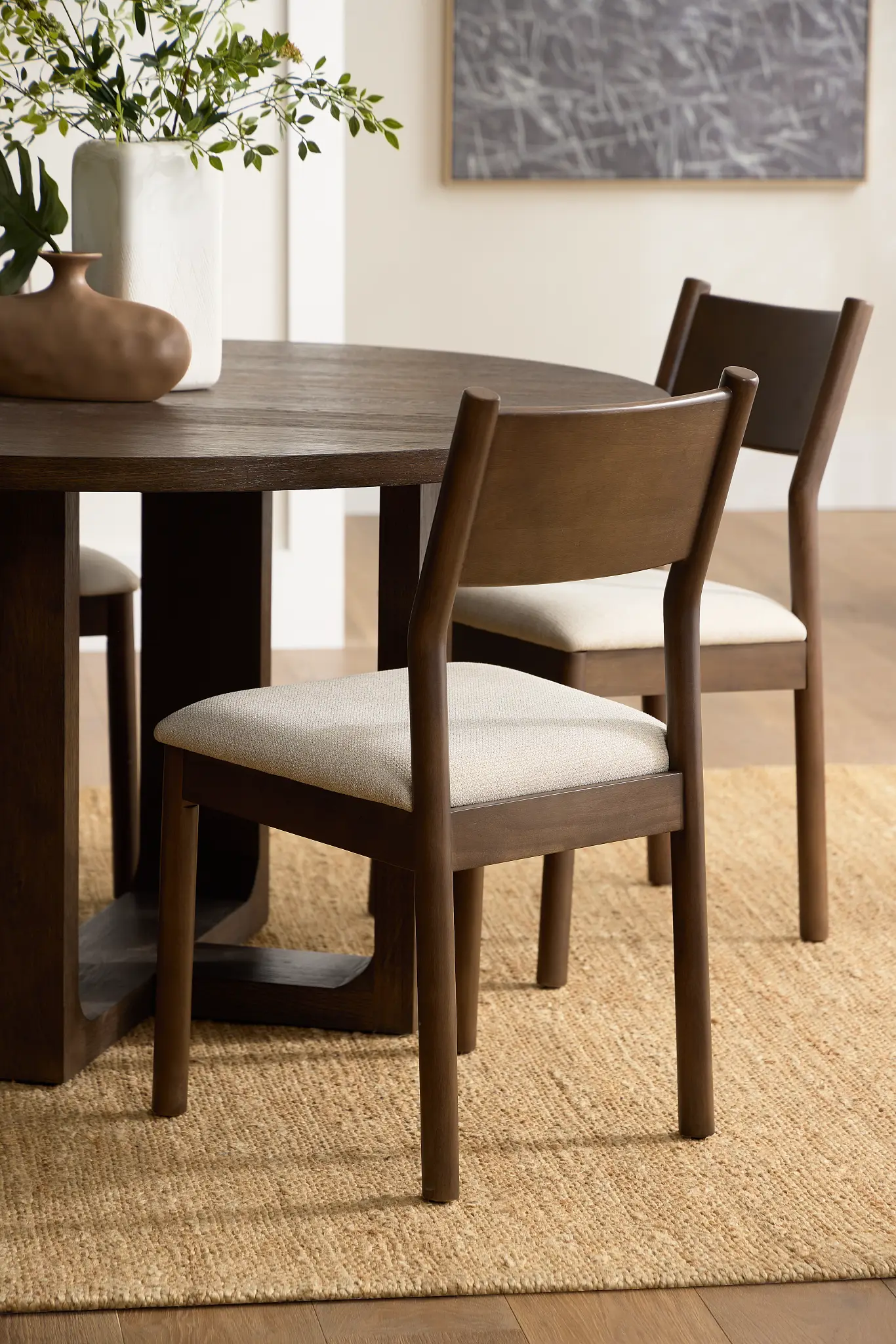 Rochester Dark Tone Upholstered Side Chair Rochester Dark Tone Upholstered Side Chair