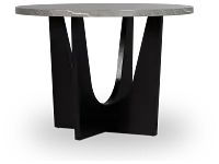 Oxford Two-tone Round High Dining Table