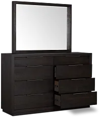 Madden Dark Tone Dresser & Mirror