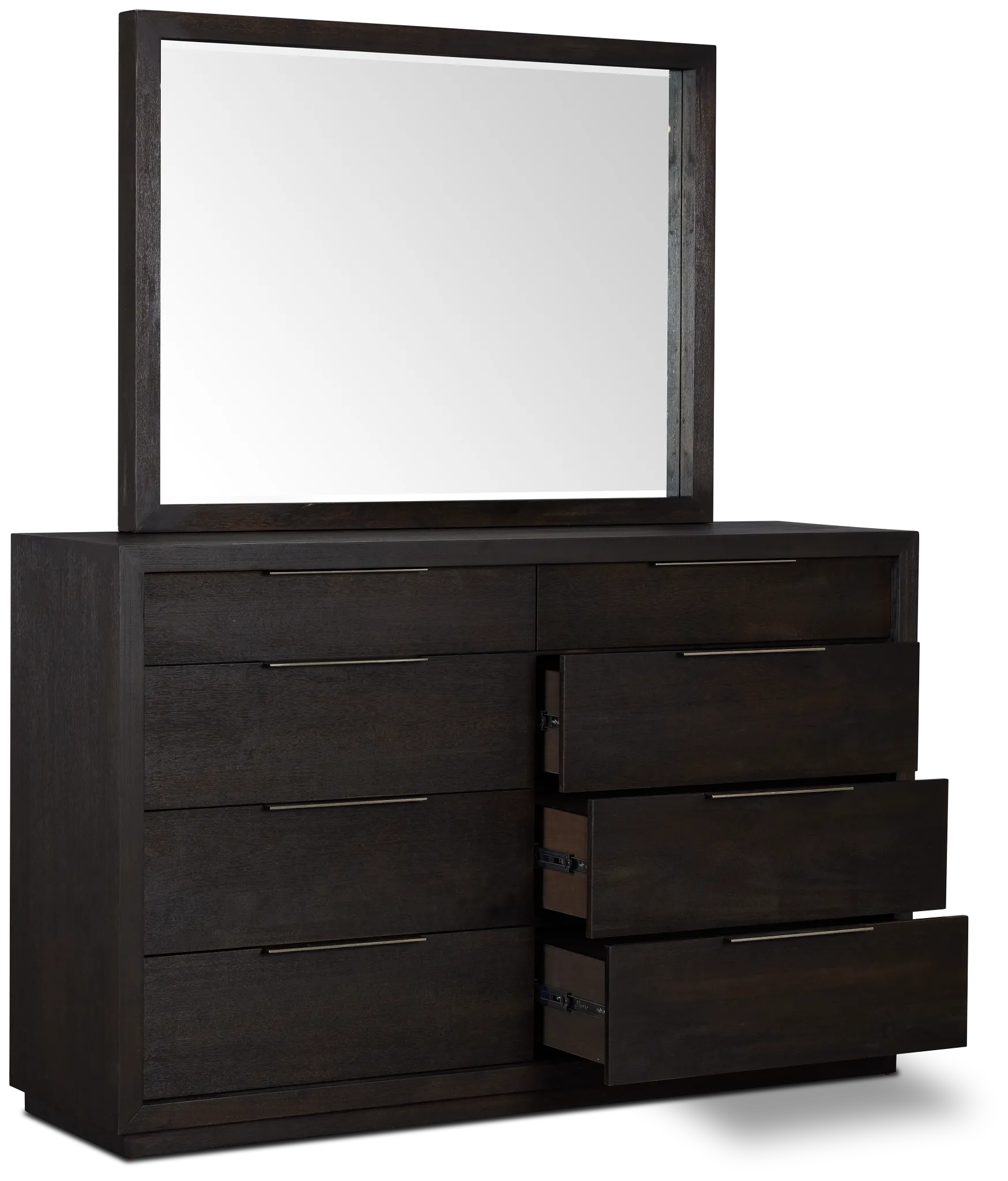 Madden Dark Tone Dresser & Mirror