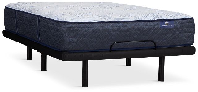 Serta Perfect Sleeper Blue Lagoon Nights Plush Elite Adjustable Mattress Set